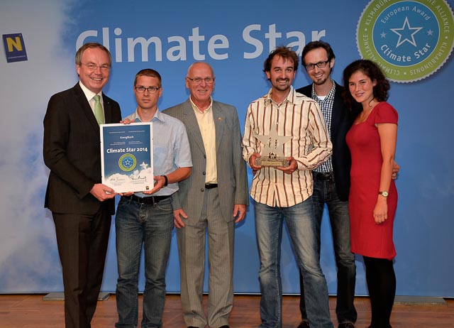 Krenglbach mit europäischem KlimaAward ausgezeichnet